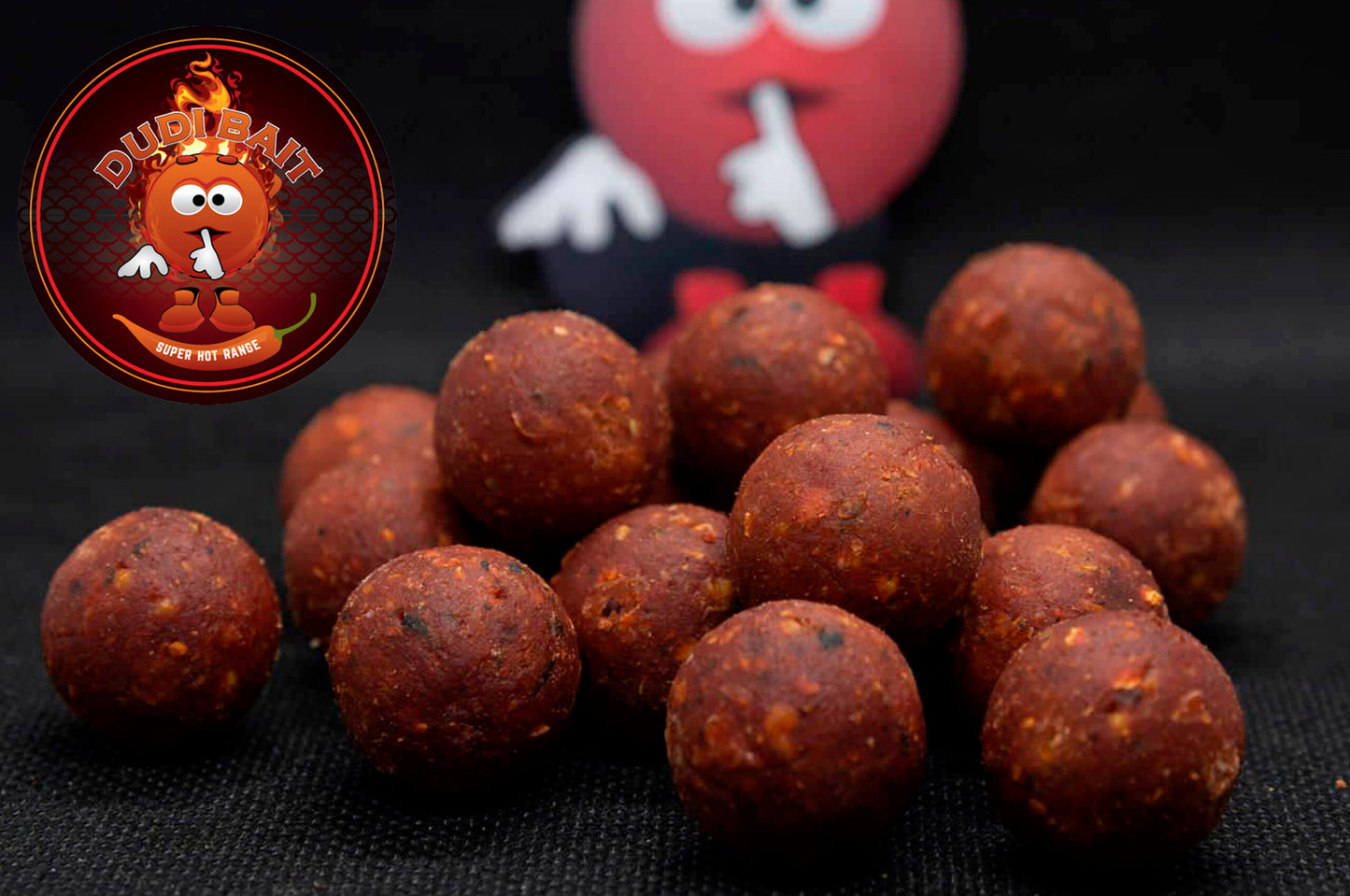 Boilies Mister Red ”Super Hot” Dudi Bait