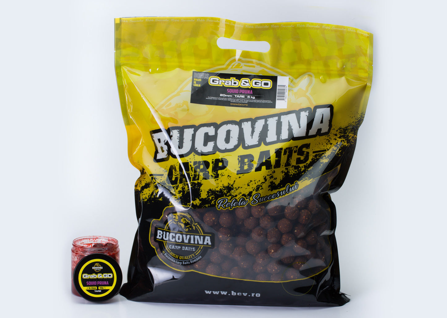 Grab & GO Package – Plum Squid Bucovina baits